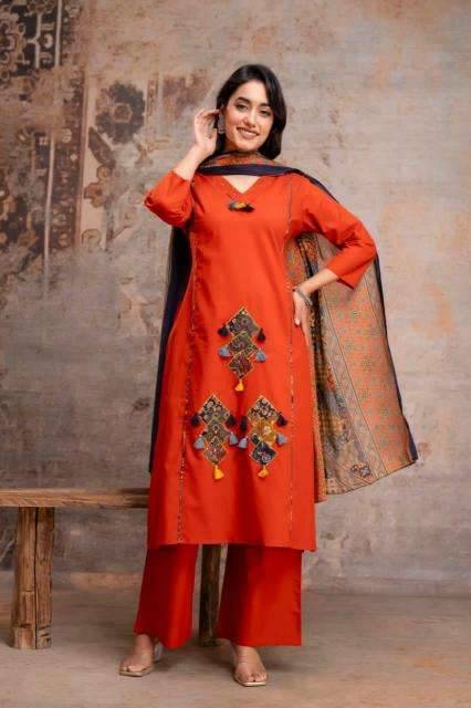 Jaipuri 3pcs Kurti exporters in Mumbai